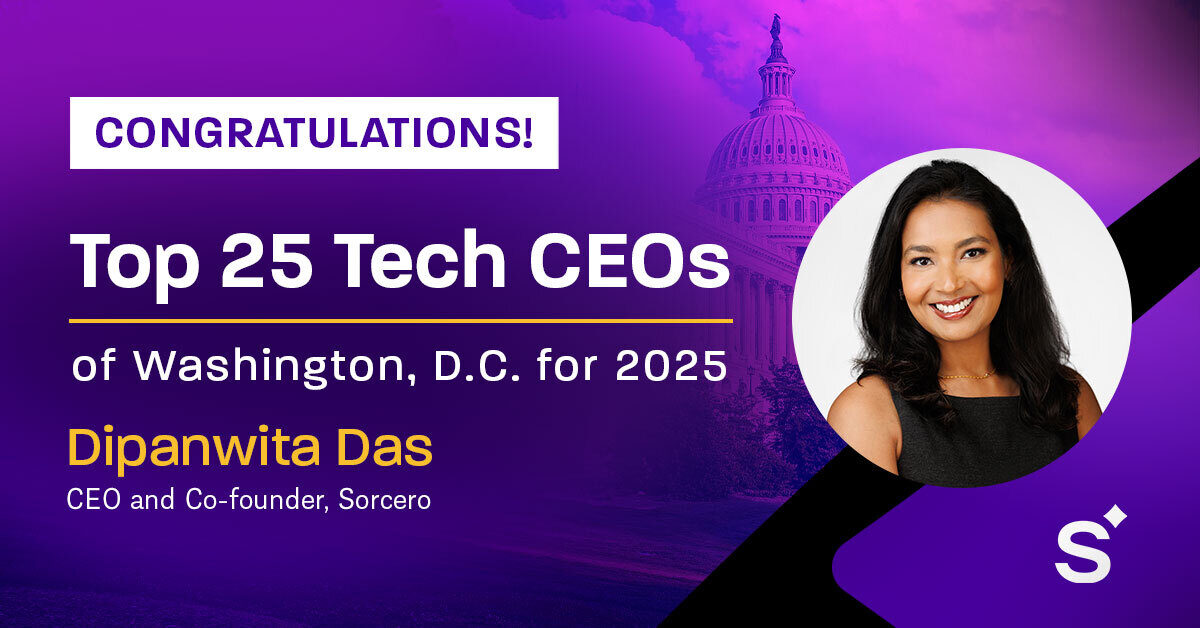 SorceroCo's tweet image. Huge congrats to our CEO &amp;amp; Co-founder Dipanwita Das, for being named a Top 25 Tech CEO in DC! 🎉 Well-deserved! Congrats to all the honorees!

Read more: hubs.li/Q039bC-R0

#TechCEO #Leadership #DCtech