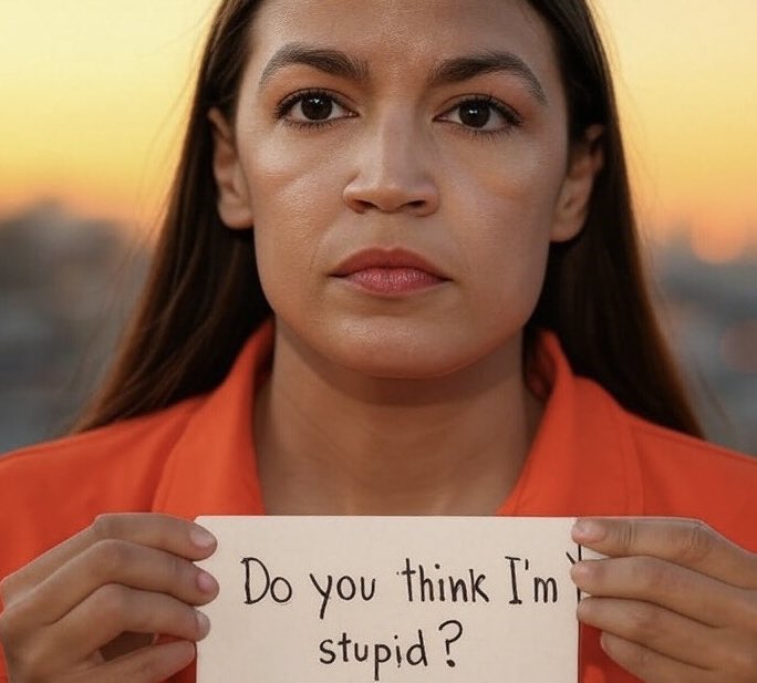 Is AOC stupid? Her actions certainly aren't real smart.