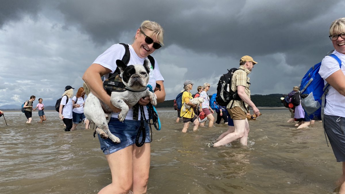 StCatherinesPre's tweet photo. ๐ Save the date - 30 August! Morecambe Bay Walk 2025
๐ 8-mile guided trek across the sands
๐ฅ 300 places only
๐ฆ
Stunning views & wildlife
Experience this iconic walk while supporting vital hospice care
Registration opening soon
#BayWalk #SupportStCatherines https://t.co/RmUHWmgluB