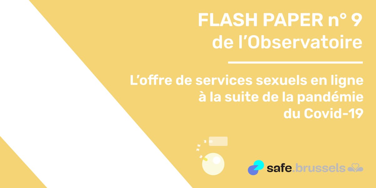 💥 NOUVEAU FLASH PAPER : L’Observatoire de safe.brussels propose un aperçu sur les transformations récentes du travail du sexe en Région de Bruxelles-Capitale depuis la pandémie de Covid-19 👉 safe.brussels/fr/nouveau-fla…
#safebrussels #flashpaper