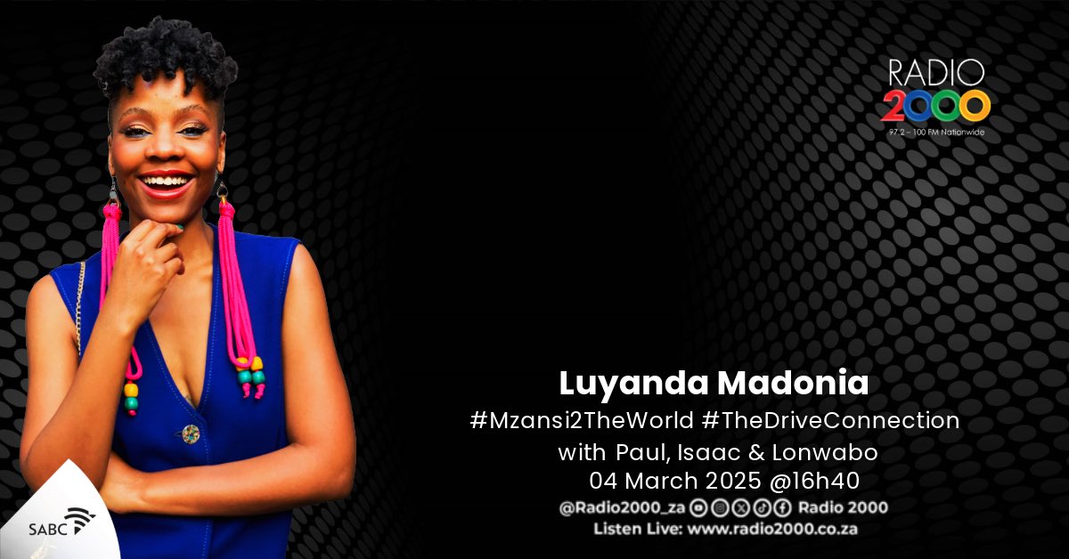 Radio2000_ZA's tweet image. From SA to LA @luyandamadonia is making massive waves as a digital media expert and marketer she shares her experiences living in #LosAngeles and raising her family out there. Go to the podcast online #Mzansi2TheWorld #DriveConnection
@mnisi__wemvula
@lonwabonkohla
@isaacgampu