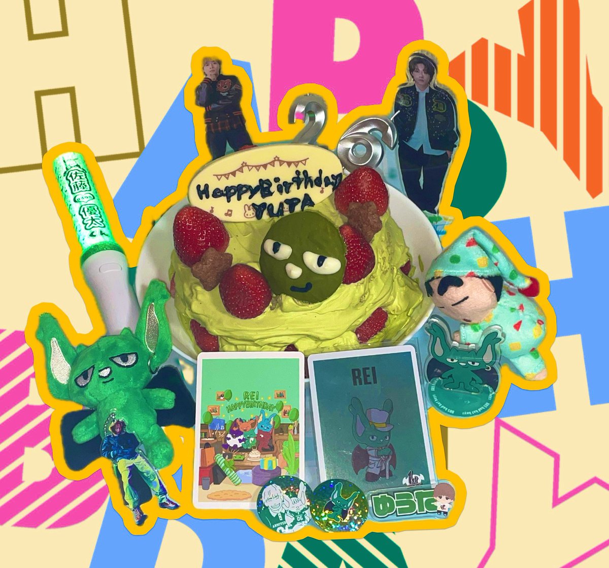 優太くん誕生日おめでとう🎂
初めて推しの誕生日にケーキ作ってお祝いしてみた🥰
今年はもっと会いに行けるように頑張る🫶
いい一年になりますように✨

<a href="/Comyoutuber2/">コムドット</a> 
<a href="/comyuta0305/">コムドット ゆうた</a> 

 #コムドット  #佐藤優太  #ゆうた  #推し  #誕生祭  #26歳おめでとう