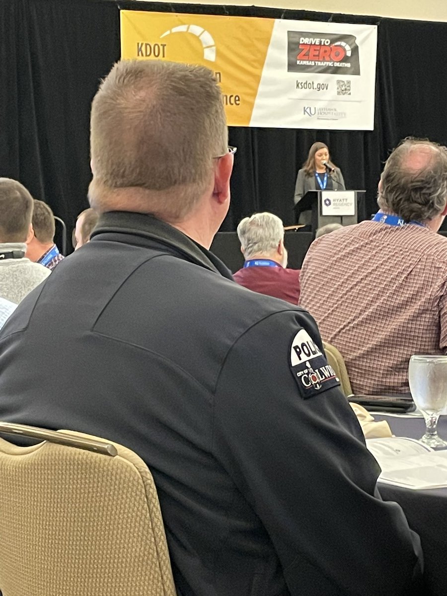 DriveSafeKansas's tweet photo. Good morning, Kansas! Many safe driving partners are gathered in Wichita today for KDOT’s 30th annual Transportation Safety Conference. #KansasTSC https://t.co/G8jnAI9ouU
