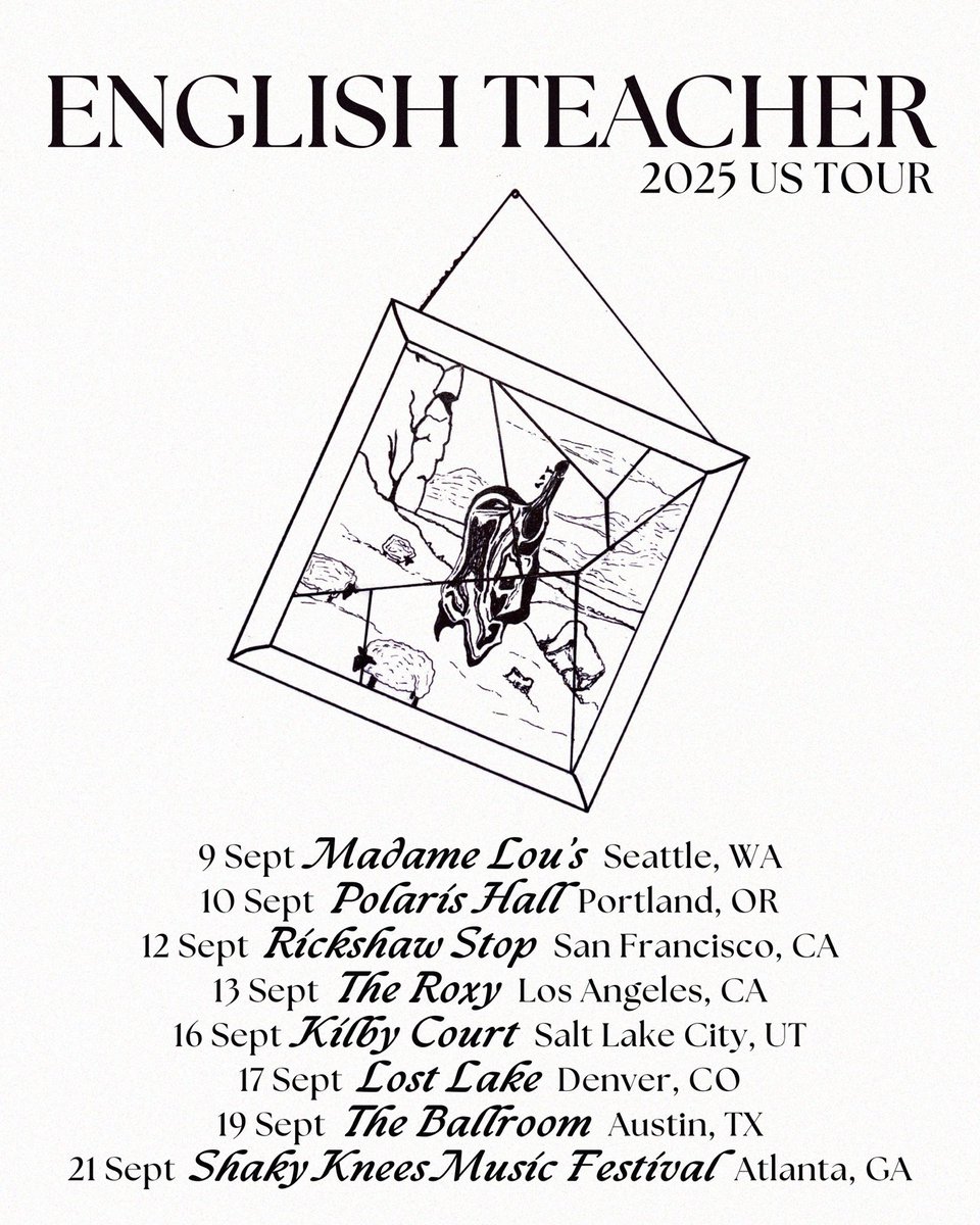2025 US tour.

Sign up to our mailing list to access the pre-sale from Wednesday at 10AM. General sale starts Friday 10AM local time.