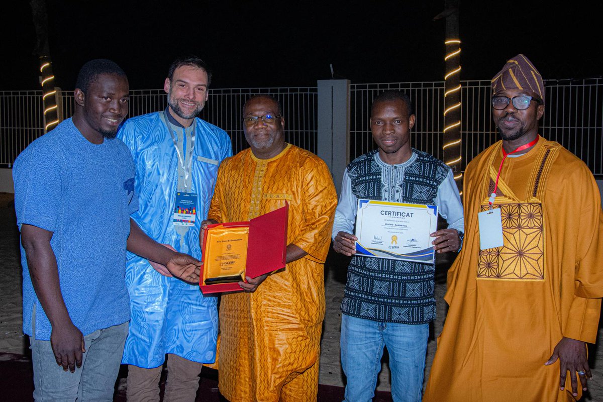 🏆 Recognising the invaluable work of our partners in the #Sahel, we have awarded prizes to acknowledge outstanding performance, promote excellence, and support the culture of learning between local organisations.