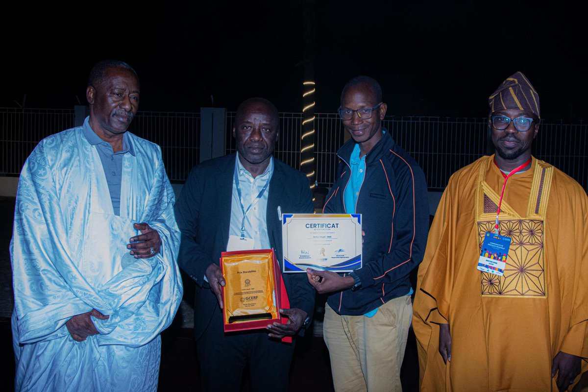 👏 A big congratulations to:

- Sustainability Award – Action Mopti 🇲🇱
- Gender Award – FEDE 🇲🇱
- Consortium Management Award – MOJEDEC 🇳🇪
- Monitoring &amp; Evaluation Award – KEOOGO 🇧🇫
- Innovation Award - UFC Dori 🇧🇫
- Fatoumata Bah Excellence Award – ICD 🇲🇱