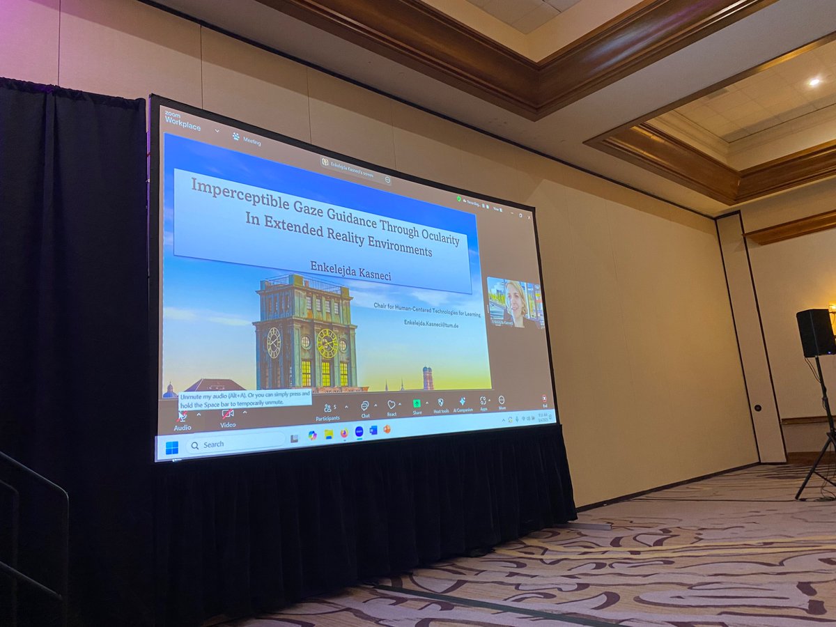 Ismini Lourentzou (@ismini_l) on Twitter photo The #WACV2025 Gaze Meets Computer Vision has officially started at AZ Ballroom 7 with Prof. Kasneci’s talk! 🎉<a href="/Gaze_Meets_ML/">Gaze Meets Computer Vision (GMCV)</a> The #WACV2025 Gaze Meets Computer Vision has officially started at AZ Ballroom 7 with Prof. Kasneci’s talk! 🎉<a href="/Gaze_Meets_ML/">Gaze Meets Computer Vision (GMCV)</a>