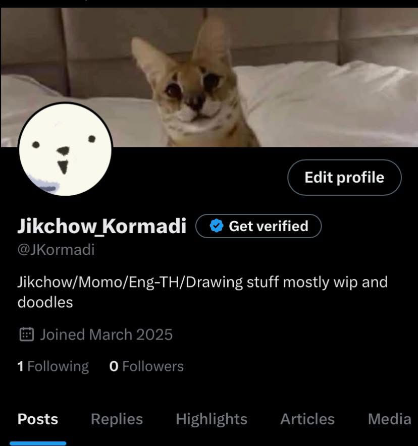 แอคใหม่นะคะแต่จะลงงานในทวิตน้อยลงแบบมากๆแล้ว