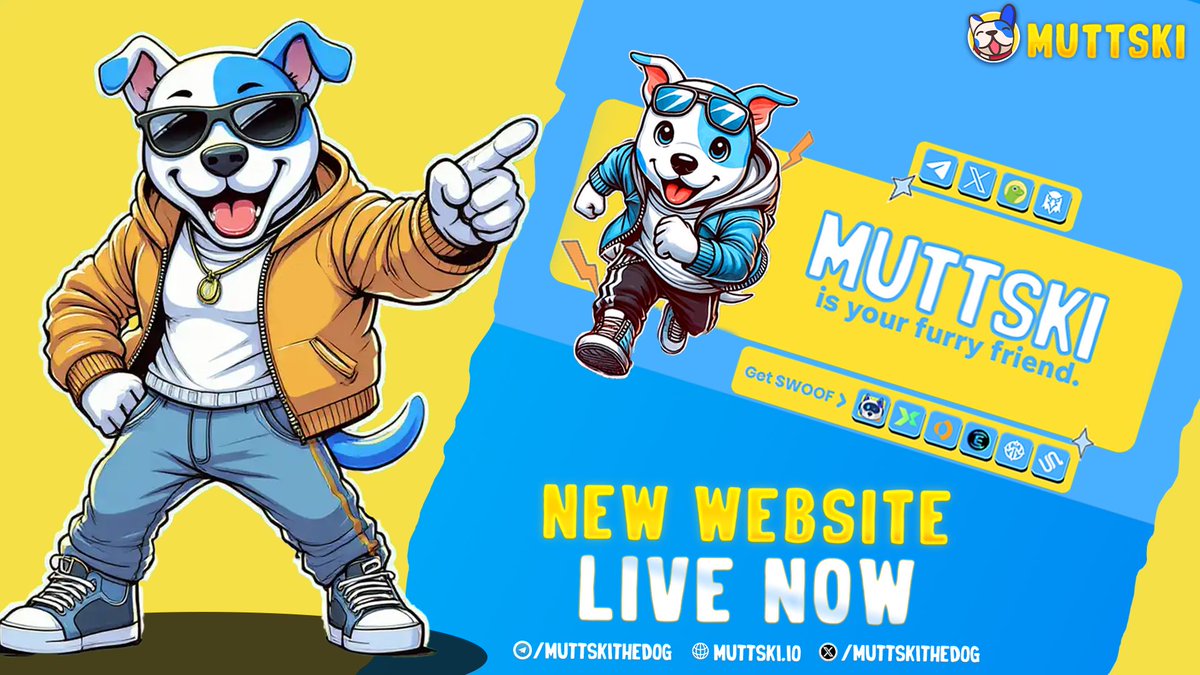 Muttski website just went through an upgrade, check out the new website!🐶

muttski.io
$WOOF $S