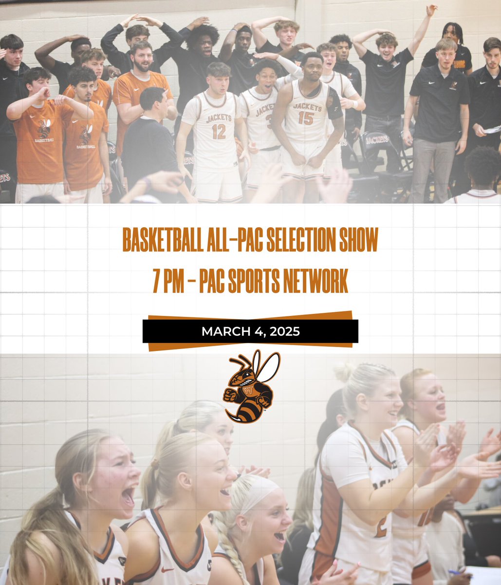 Waynesburg Athletics (@wujackets) on Twitter photo ๐๐ผ๐พ ๐๐๐๐๐พ๐๐๐๐ ๐๐๐๐๐บ
Be sure to tune into <a href="/PACSports/">PAC Sports Network</a> tonight at 7 PM to see our All-<a href="/PAC_Athletics/">Presidentsโ Athletic Conference</a> honorees for the 2024-25 season! #JacketUp <a href="/WaynesburgMBB/">Waynesburg Basketball</a> <a href="/LadyJ_Hoops/">Lady J's Hoop Squad</a>
pacstream.net/all-pac-basketโฆ ๐๐ผ๐พ ๐๐๐๐๐พ๐๐๐๐ ๐๐๐๐๐บ
Be sure to tune into <a href="/PACSports/">PAC Sports Network</a> tonight at 7 PM to see our All-<a href="/PAC_Athletics/">Presidentsโ Athletic Conference</a> honorees for the 2024-25 season! #JacketUp <a href="/WaynesburgMBB/">Waynesburg Basketball</a> <a href="/LadyJ_Hoops/">Lady J's Hoop Squad</a>
pacstream.net/all-pac-basketโฆ