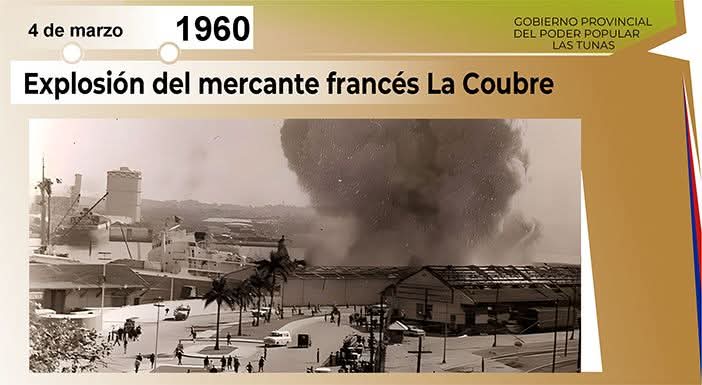 Hoy recordamos el trágico atentado terrorista contra el buque francés La Coubre, ocurrido hace 65 años. Un acto criminal que dejó una marca imborrable en la historia. Detrás de este ataque, la sombra de la CIA y el gobierno yanqui.
#NoAlTerrorismo