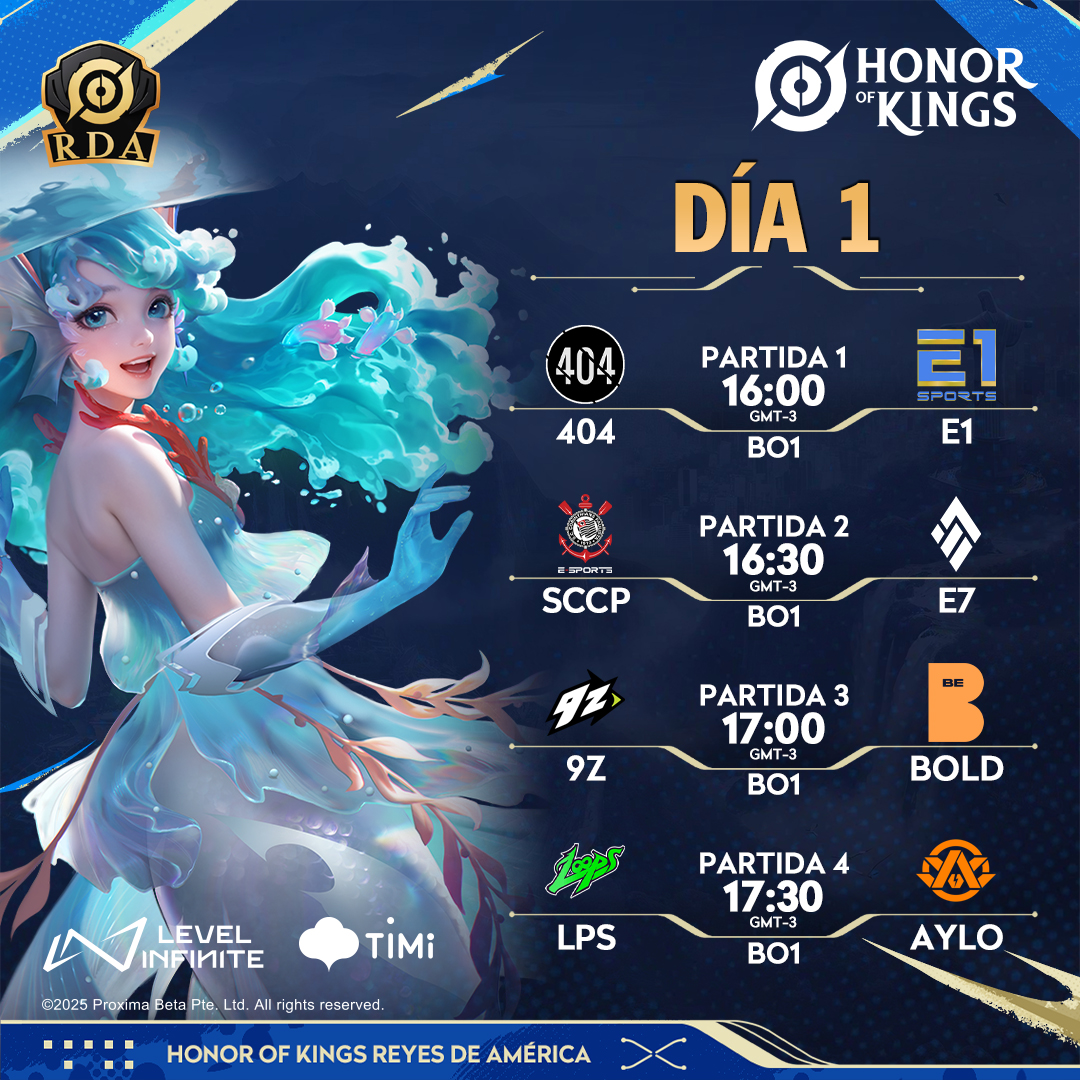 #HOKRDA Já conhecemos os Jogos do Dia 1 da Suíça.

Quem pensa que vai ganhar cada série??

📅 6 a 16 de março

⌚Início às 16h

🏆 Quem será o melhor time da América?

#HOKRDA Ya conocemos los Juegos del Dia 1 del Suizo.

Quien cree que Ganara Cada Serrie??

📅 6 al 16 de Marzo