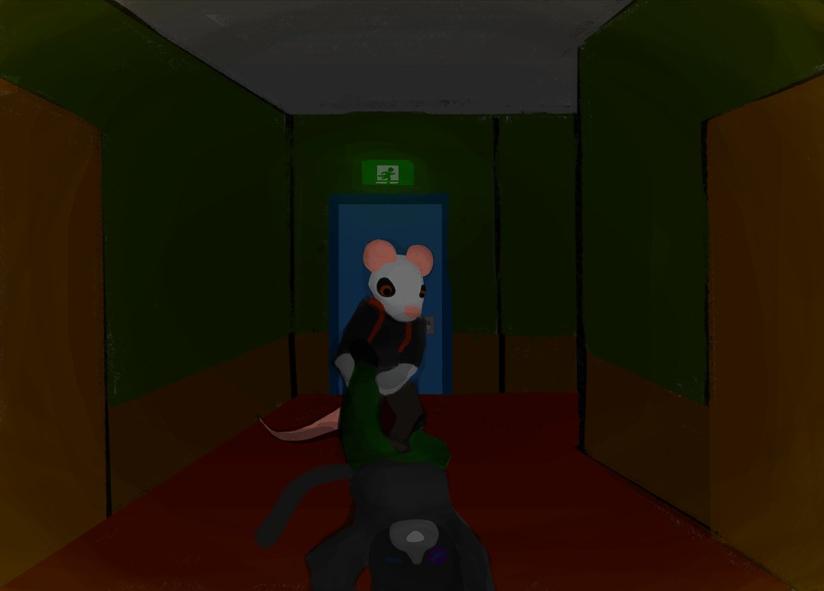 bmo903's tweet photo. Pt1 of two posts of Tuesday Soozday this is some dumb little thing i am probably going to stop :p #Furryart #Furryartwork #Furryartist #TailsNoir #Backbonegame https://t.co/BxasZ6BvYJ