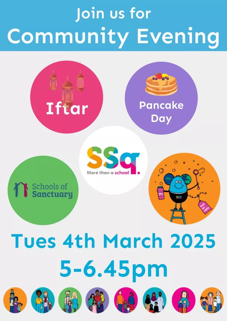 Dear families, 
Please find the latest edition of the SSq Newsletter. 
surreysquareprimary.co.uk/news/ssq-newsl…
Looking forward to seeing you at Community Evening later on.
Team Ssq