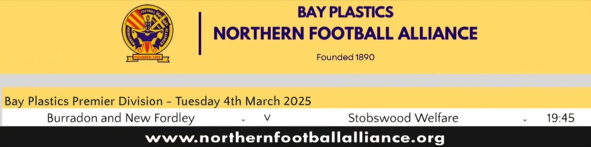 Midweek Matchday! 

One added extra fixture taking place tonight at Morpeth Town AFC