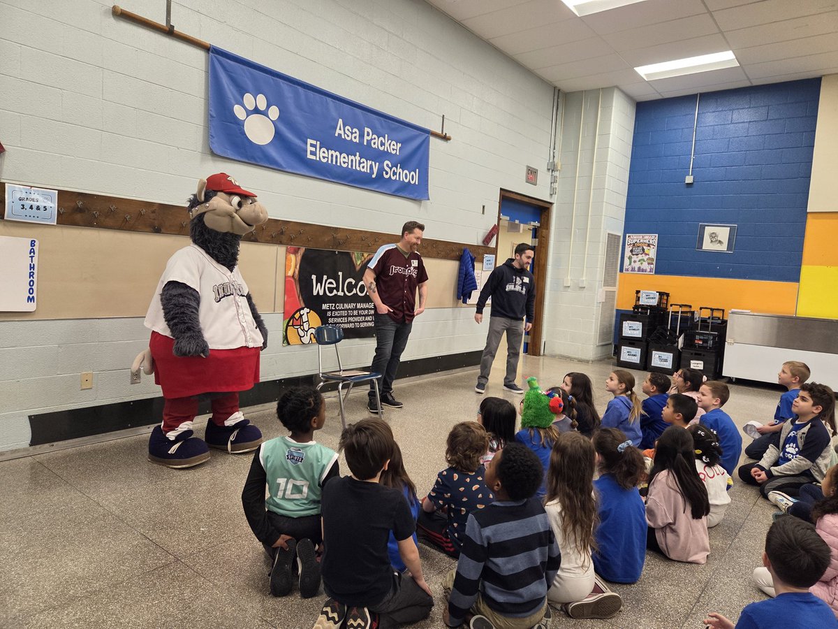 Diana Karam (@misskarams) on Twitter photo Today, we had a home run of a time with a special guest reader—Ferrous from the <a href="/IronPigs/">Lehigh Valley IronPigs</a>! ⚾️✨ Thank you for bringing the joy of reading to our students! #IronPigs <a href="/AsaPackerBASD/">AsaPacker</a>
<a href="/basdjacksilva/">Jack Silva</a> <a href="/BethlehemAreaSD/">BASD</a> Today, we had a home run of a time with a special guest reader—Ferrous from the <a href="/IronPigs/">Lehigh Valley IronPigs</a>! ⚾️✨ Thank you for bringing the joy of reading to our students! #IronPigs <a href="/AsaPackerBASD/">AsaPacker</a>
<a href="/basdjacksilva/">Jack Silva</a> <a href="/BethlehemAreaSD/">BASD</a>