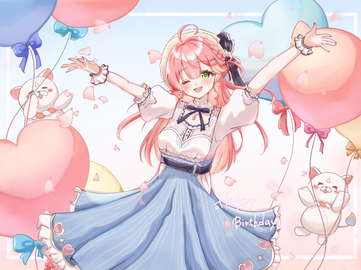 さくらみこ生誕祭 2025 #みこち誕生日 #miko_Art -` ̗ *.みこち
