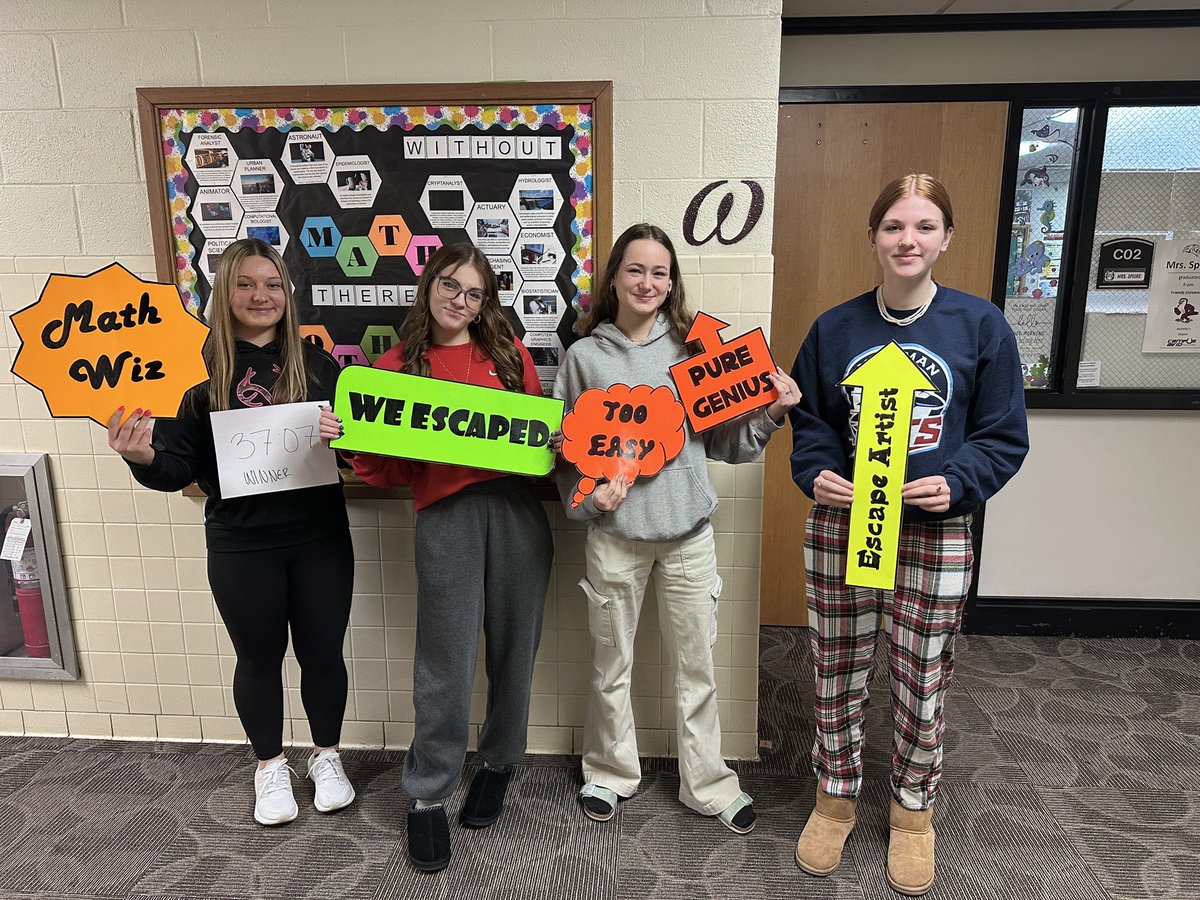 1B Escape room winners!  Time to beat 37:07!