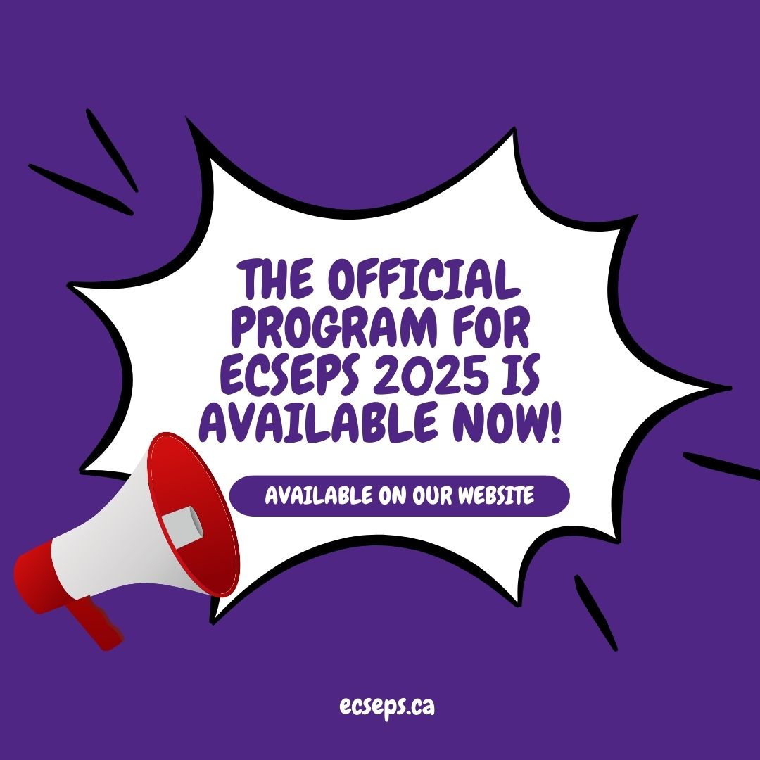 Visit our website at ecseps.ca to view and download the tentative schedule!