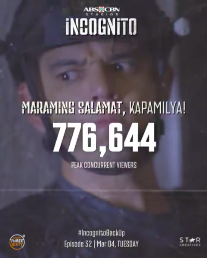 PaPiPh50823's tweet photo. Maraming salamat sa mga Kapamilyang sabay-sabay tumutok at nanood sa Kapamilya Online Live sa YouTube! πͺπ¨βπ§βπ§π¨βπ©βπ¦π©βπ§βπ¦
#FPJBQMayor #FPJsBatangQuiapo
#IncognitoBackUp #INCOGNITO https://t.co/Q52OAkBOqS