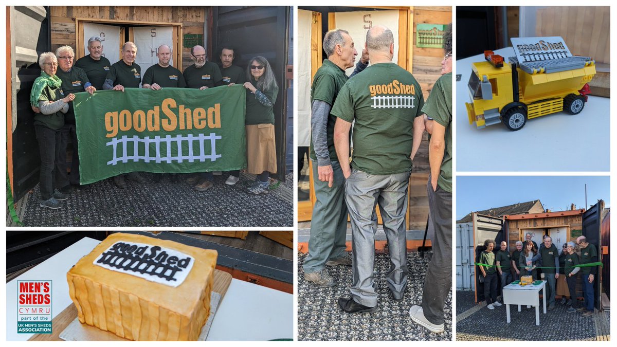 Men's Sheds Cymru (@mensshedscymru) on Twitter photo đ Huge congrats to 'GoodShed' Cardiff on the official launch of their shipping container shed at Railway Gardens! đ After 2 years of running, they now have their own dedicated space to grow, create, and connect. Exciting times ahead! <a href="/UKMensSheds/">UK Menâs Sheds Association</a> #MensSheds đ Huge congrats to 'GoodShed' Cardiff on the official launch of their shipping container shed at Railway Gardens! đ After 2 years of running, they now have their own dedicated space to grow, create, and connect. Exciting times ahead! <a href="/UKMensSheds/">UK Menâs Sheds Association</a> #MensSheds