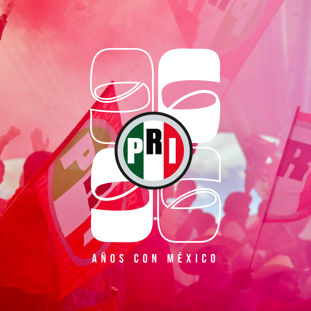 PRI_Nacional's tweet photo. ¡96 años de trabajo, entrega y resultados! El PRI sigue de pie, fuerte y comprometido con México. ¡Vamos por más! 🇲🇽 #96AñosPRI https://t.co/CmPVVsdi8J