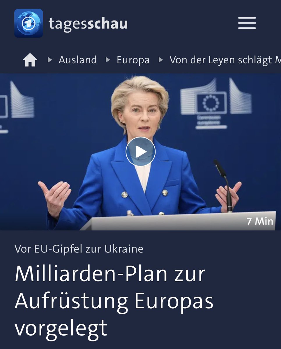 Zu den in Deutschland geplanten 400 Milliarden sollen also nun noch 800 Milliarden aus der EU kommen. Nichts könnte stärker offenbaren, dass die Kürzungspolitik der letzten Jahre politisch gewollt war, für Rüstung aber ohne Probleme eine Billion locker gemacht wird.