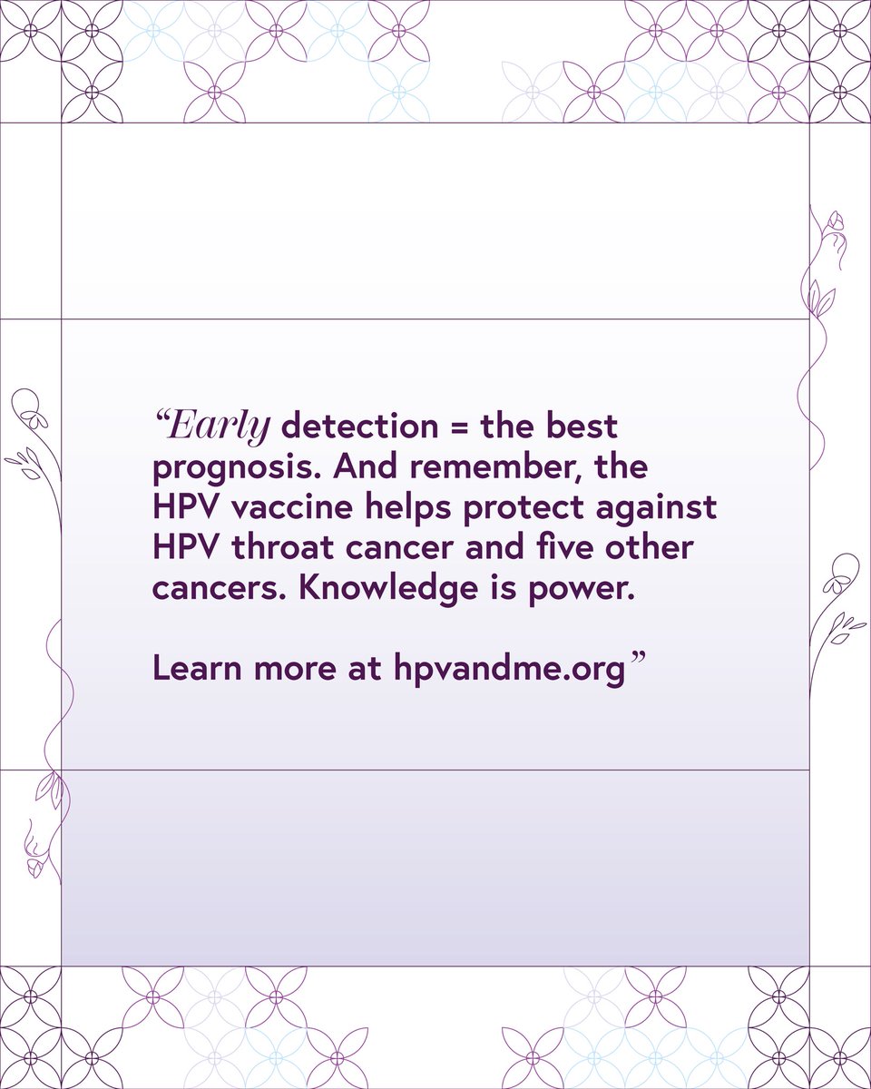 #hpvawarenessday #hpvandme #hpvcancersalliance #cervicalcancer #hpvprevention