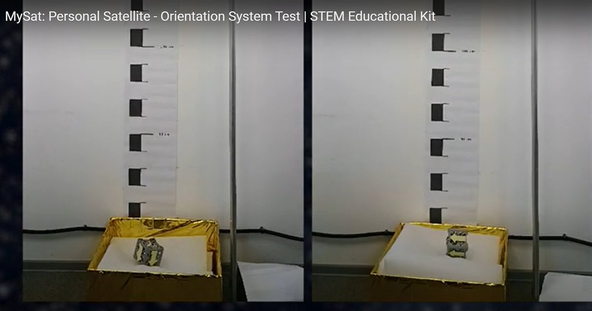 🚀 MySat - Your Personal Satellite! 🛰️
Testing new feature - orientation system:
youtu.be/uOF8tKHJQxk

🎥 Left: ON ✅
🎥 Right: OFF ❌
🔗 Get yours: mysatkit.com
👍 Follow us: facebook.com/Mysatkit/
#MySat #CubeSat #STEM #Space #EducationalKit #Satellite #NASA #ESA