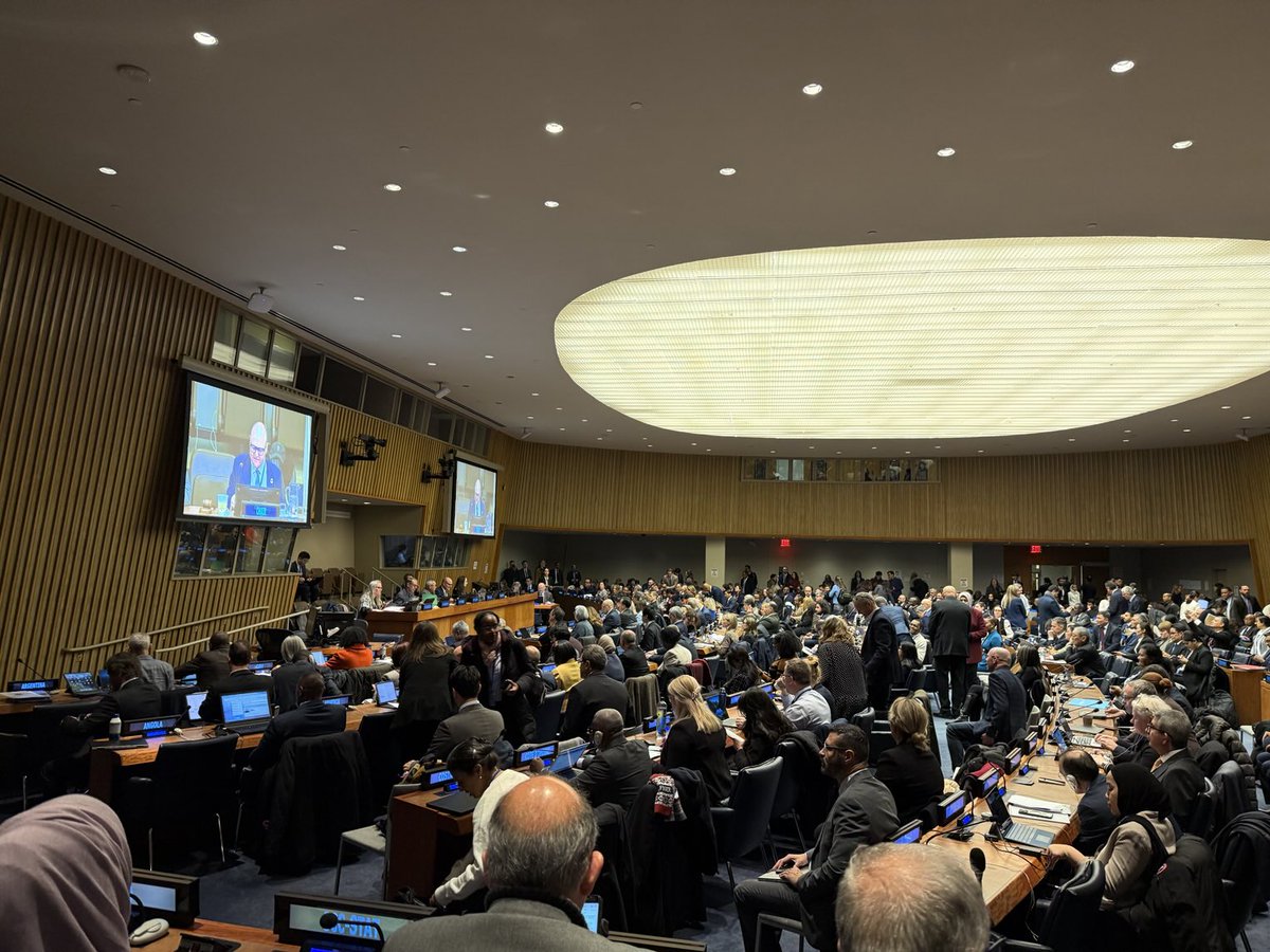 56th session UNSC gets started. 2 resolutions on SNA and census. ⁦<a href="/UNESCOstat/">UNESCO Institute for Statistics</a>⁩ reporting on our work on Education