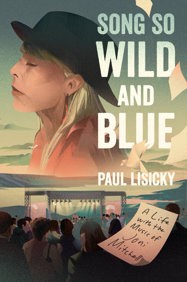Paul Lisicky’s new memoir about being sickly, othered as gay, and obsessed with the music of Joni Mitchell is a love letter to the singer I also adored and listened to every day of high school and beyond. newbooksnetwork.com/song-so-wild-a…