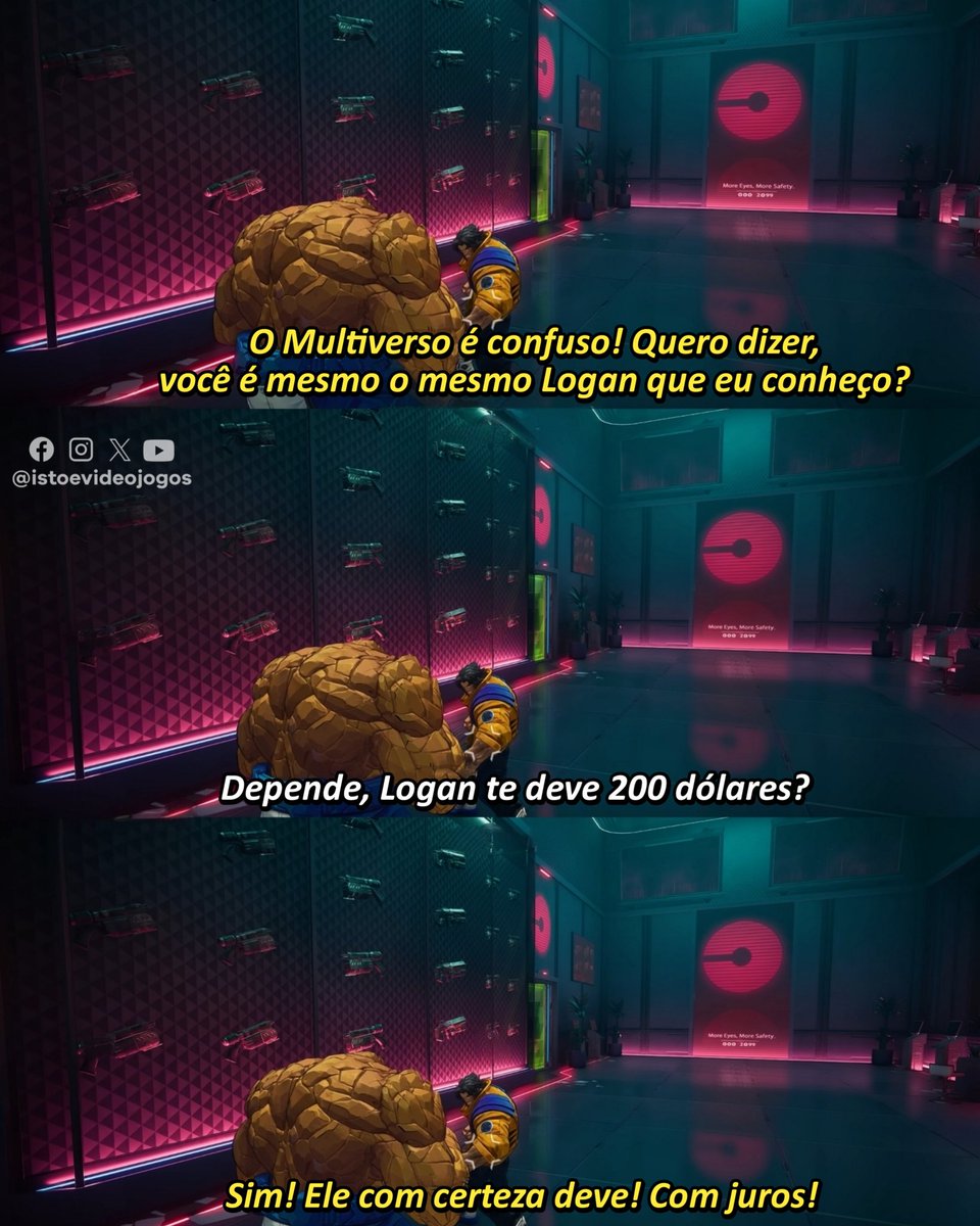 istoevideojogos's tweet photo. Coisa agiot@ e Wolverine caloteiro. 
Marvel Rivals (2024)
Siga: @istoevideojogos https://t.co/emwDqqmJjv