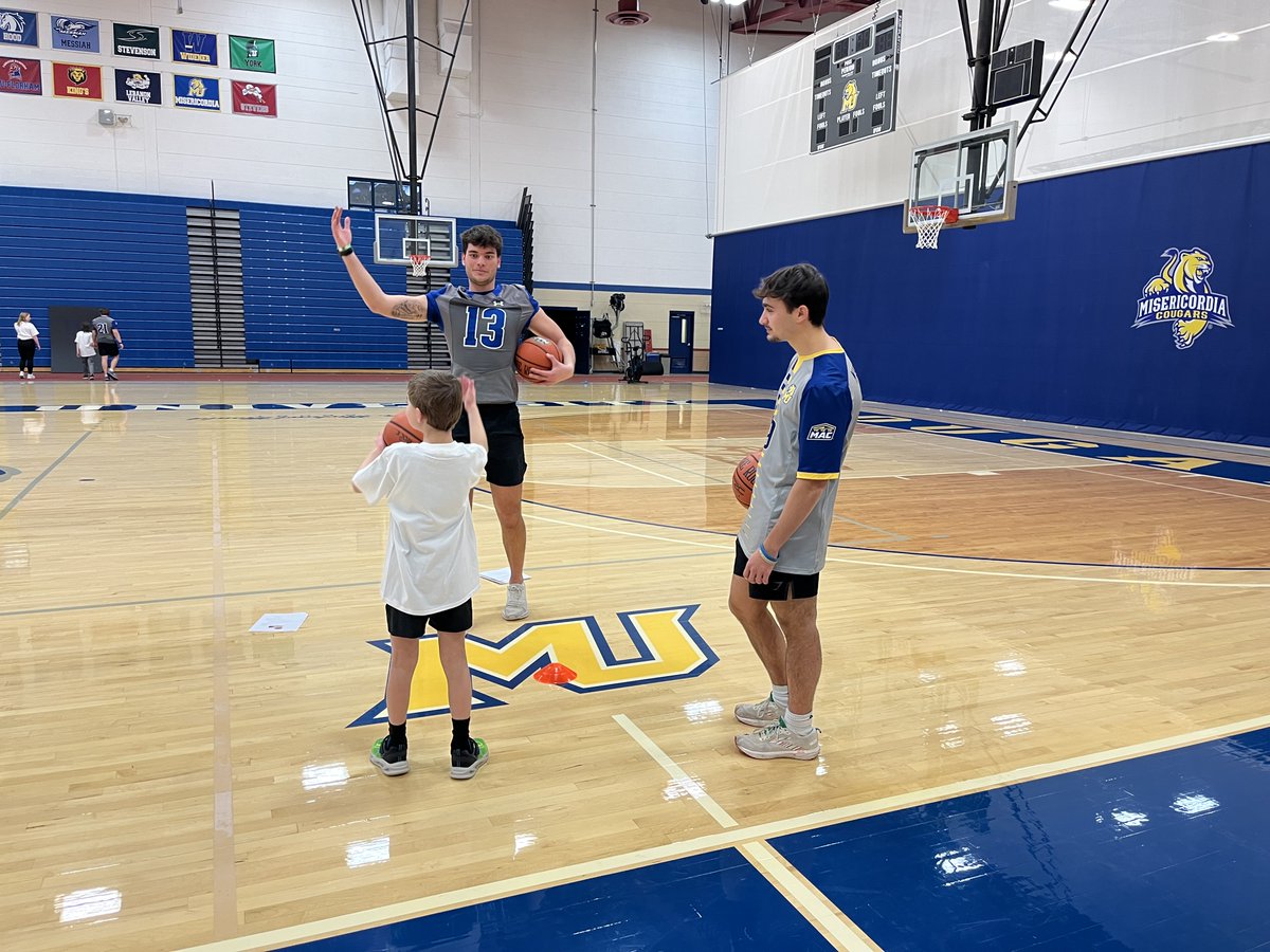 Misericordia University Football (@mucougarsfb) on Twitter photo Shoutout to Gavin Morris (SR, LB, <a href="/gavinmorris40/">Gavin Morris</a> ) and Riley Huch (JR, WR, <a href="/huch_riley/">Riley Huch</a>) for their incredible involvement in All-Star Abilites Adaptive Sports Camp! This event is organized by MU Football Alum Dallas Engel '22 for his doctoral capstone! #RollCougs 🔵🟡 Shoutout to Gavin Morris (SR, LB, <a href="/gavinmorris40/">Gavin Morris</a> ) and Riley Huch (JR, WR, <a href="/huch_riley/">Riley Huch</a>) for their incredible involvement in All-Star Abilites Adaptive Sports Camp! This event is organized by MU Football Alum Dallas Engel '22 for his doctoral capstone! #RollCougs 🔵🟡