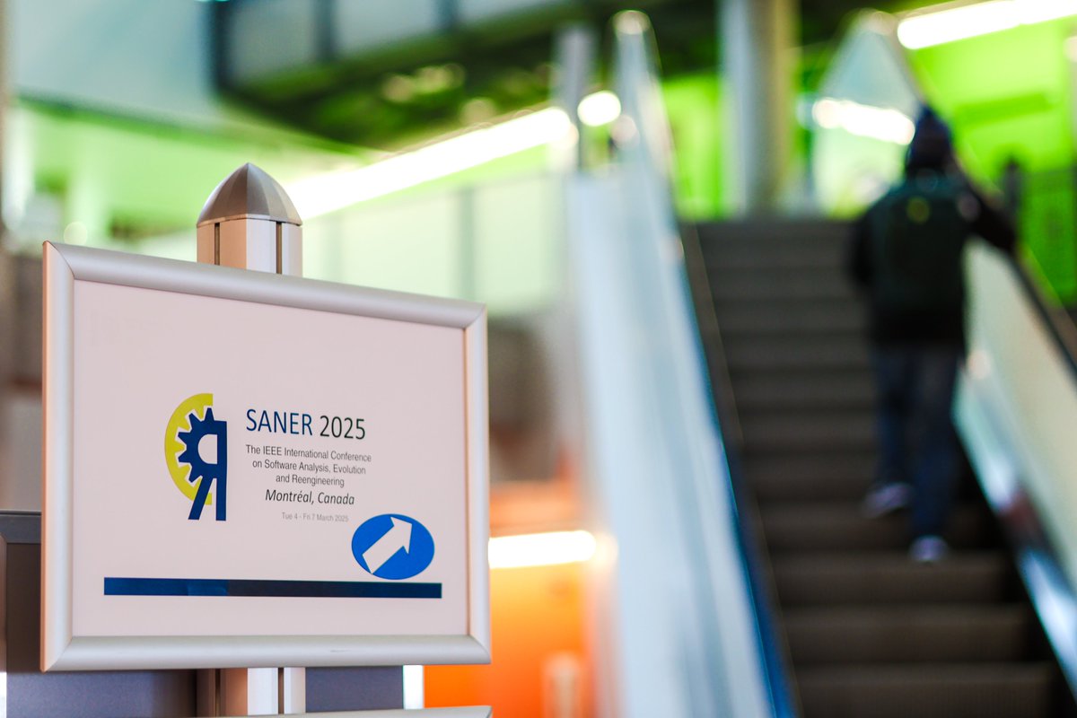 IEEE SANER (@sanerconf) on Twitter photo #SANER2025 is in full swing with many workshops focusing #research on Software Analysis, Evolution and Reengineering here <a href="/polymtl/">Polytechnique Mtl</a> for the next tree days. #SANER2025 is in full swing with many workshops focusing #research on Software Analysis, Evolution and Reengineering here <a href="/polymtl/">Polytechnique Mtl</a> for the next tree days.
