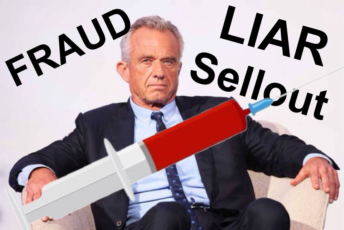 RealDrJaneRuby's tweet image. RFK Jr did exactly what I predicted - he lied to get the position because he was so thirsty to be in government.  

This recovering heroin addict,  who never held a public office, who did a little bit of good work with the Fauci book and vaccines and their additives, then threw…