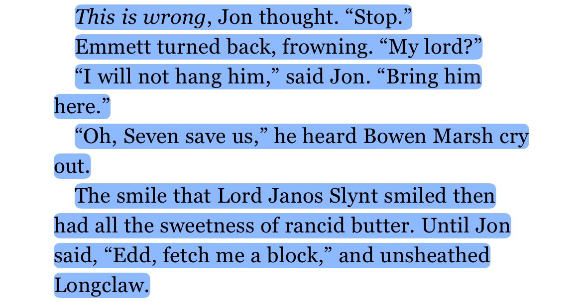 — jon ii, a dance with dragons.
