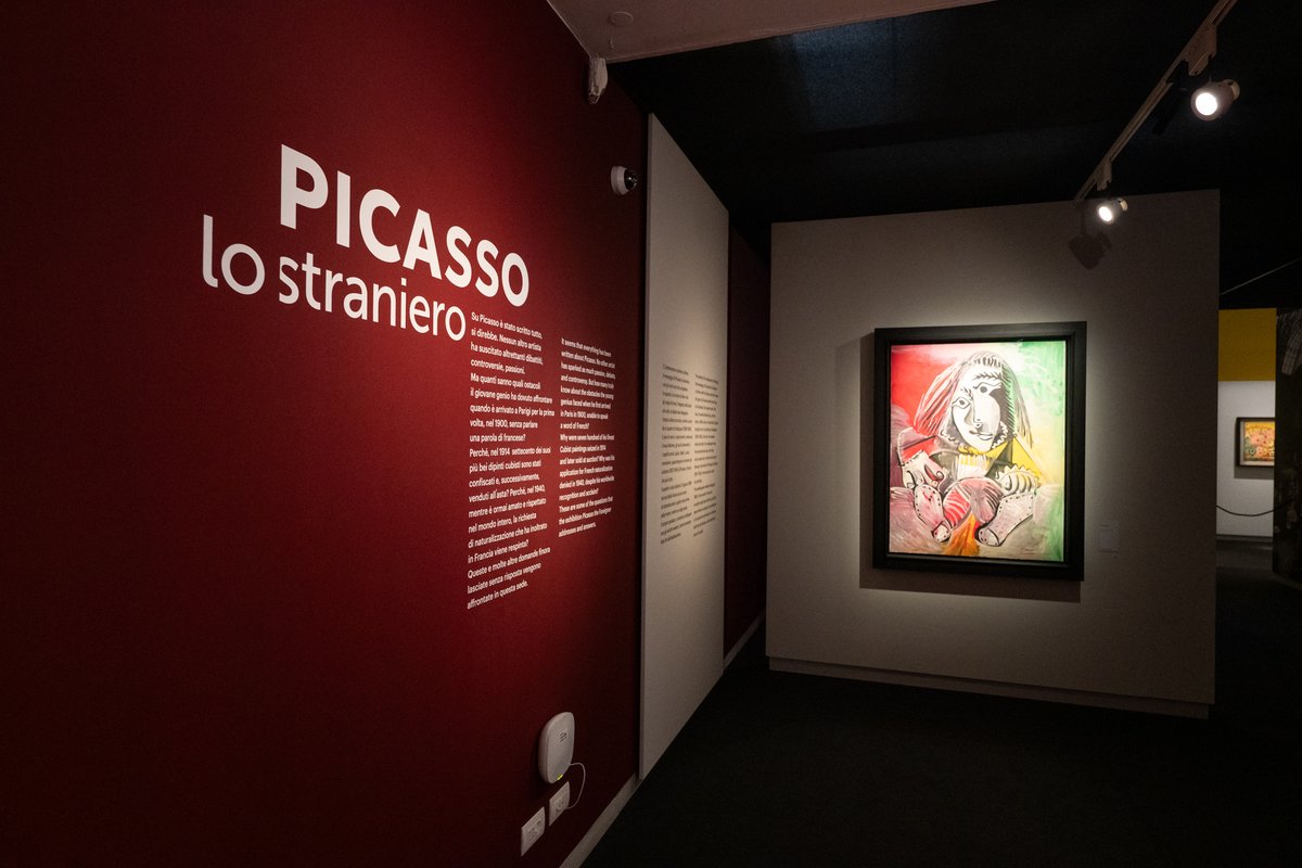 CommunityGroup_'s tweet image. 🎨&quot;Picasso lo straniero&quot; offre un viaggio unico tra oltre 100 opere.
💡Lavorare con Fondazione Roma significa creare continui ponti tra arte, cultura e territorio.

(C) Succession Picasso by SIAE 2025. Foto di Vinicio Ferri