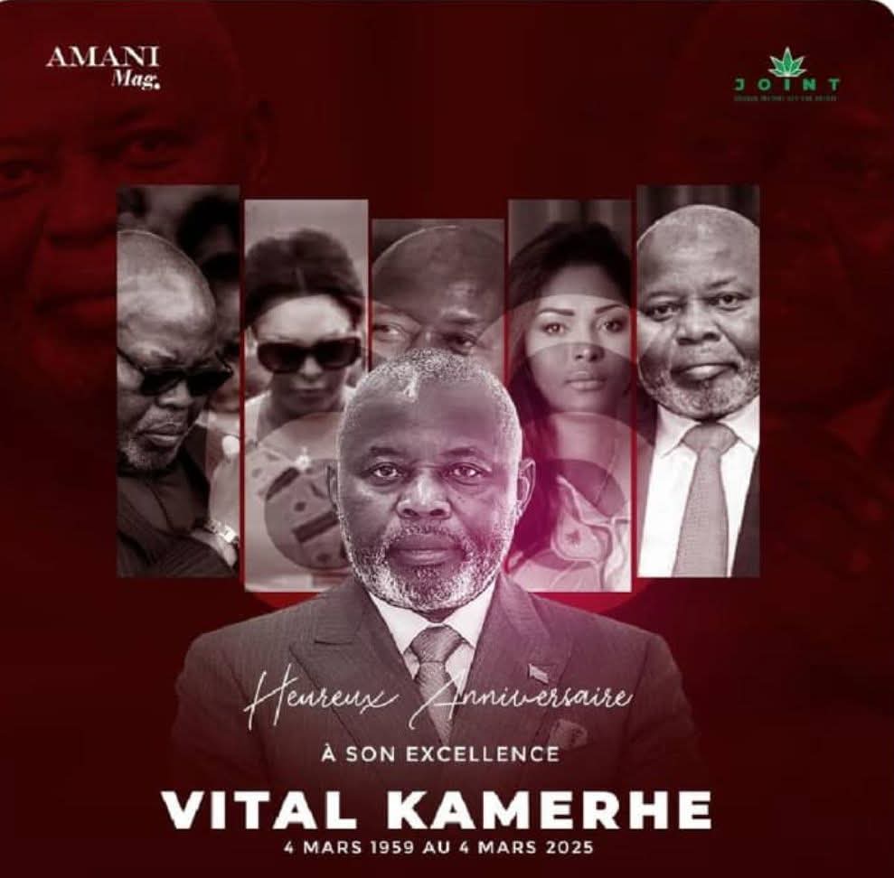 Popaul Matwika (@matwikap) on Twitter photo Ce qui distingue vraiment <a href="/VitalKamerhe1/">Vital Kamerhe</a> de ses adversaires, c'est sa capacité à transformer les obstacles en opportunités. Chaque coup bas reçu ne fait que renforcer sa détermination à servir le Congo et à défendre les valeurs en lesquelles il croit. Bon anniversaire #Mwalimu. Ce qui distingue vraiment <a href="/VitalKamerhe1/">Vital Kamerhe</a> de ses adversaires, c'est sa capacité à transformer les obstacles en opportunités. Chaque coup bas reçu ne fait que renforcer sa détermination à servir le Congo et à défendre les valeurs en lesquelles il croit. Bon anniversaire #Mwalimu.
