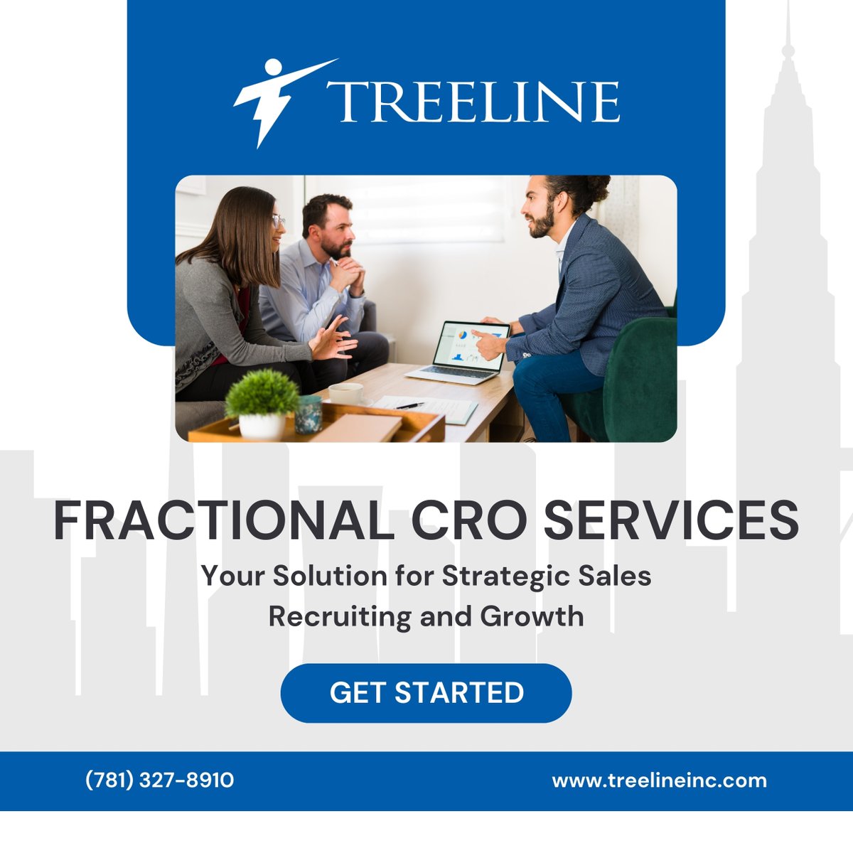 TreelineInc's tweet photo. Treeline's Fractional Chief Revenue Officers (CROs) and Chief Sales Officers (CSOs) provide flexible, tailored sales leadership to help businesses scale, optimize operations, and achieve revenue goals.

https://t.co/SoqJCNwBzu https://t.co/4bT3HlGDdi