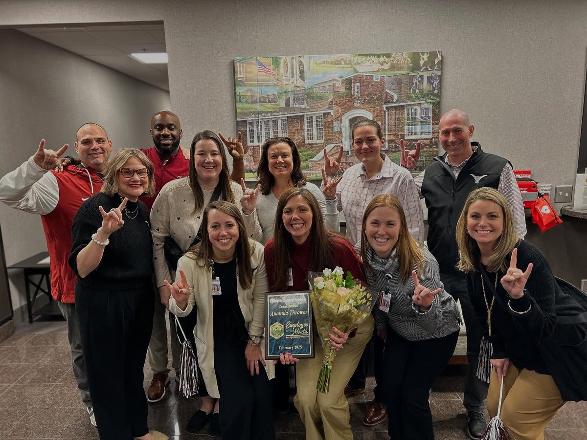 FCSchoolsGA's tweet photo. Our FCS Employee of the Month for February was Amanda Thrower, principal of Lambert High. Mrs. Thrower is a dedicated principal who builds lasting relationships, models integrity, and cares deeply for her community. Congratulations, Amanda! https://t.co/ad2eMGyti8