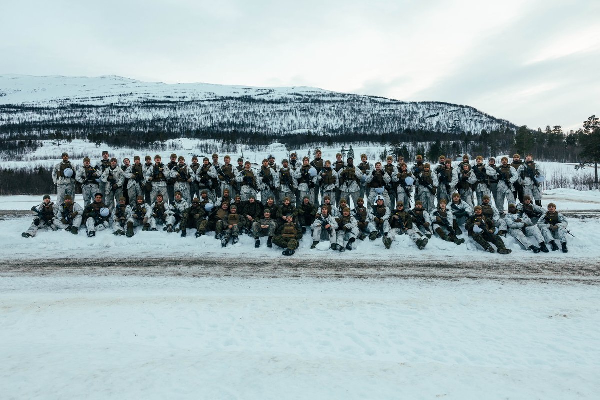 US_EUCOM's tweet image. GO MARINES! U.S. Marines Participate in Norway’s Joint Viking 25 Exercise, Focused on Arctic Cold-Weather Training and Strengthening NATO Alliances #agileforces #dynamicsecurityenvironment #alliancecohesion #transatlanticbond