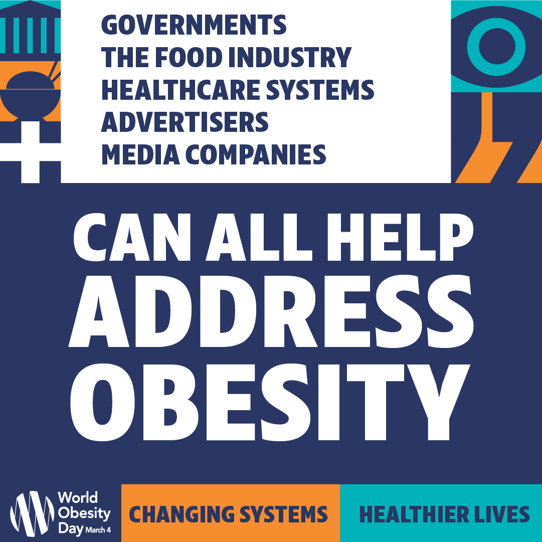 📢 Calling all health professionals! You play a critical role in providing compassionate care and changing the narrative around obesity. 

➡️ worldobesityday.org
#ChangingSystems #WOD2025 #WorldObesityDay ⭕