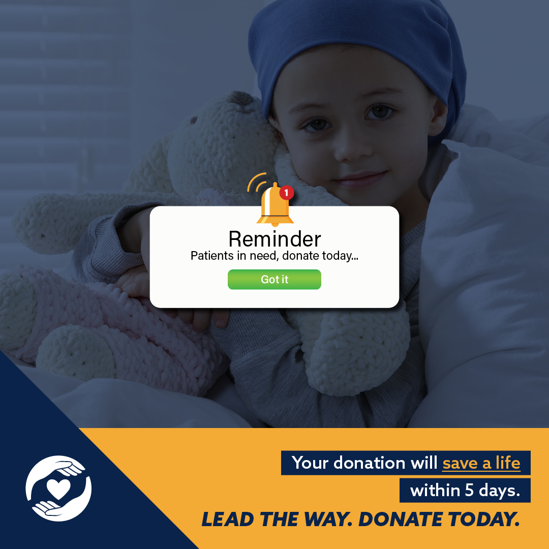 Platelets have a short shelf life, which means we need constant donations to support our community. Can you help? Your donation can make a lifesaving difference for someone undergoing surgery, cancer treatment, or recovering from trauma. Donate today: bit.ly/4bso1cz.