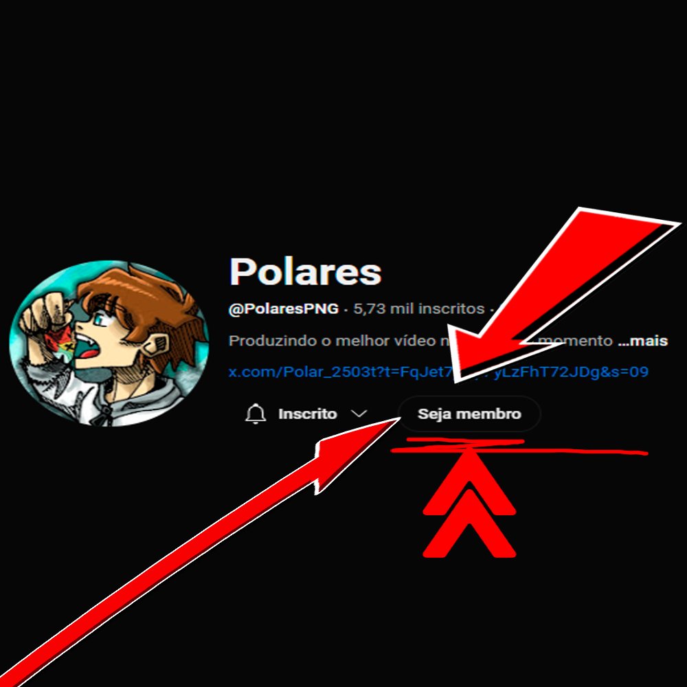 Tá liberado OS MENBROS DO CANAL, se vocês quiserem assinar e me da dinheiro. COF COF ajudar o canal e adquirir beneficio 😁 no canal agora vcs podem. Futuramente vou fazer live jogando com os membros então corre pra n perder essa em🫵. 

youtube.com/@PolaresPNG