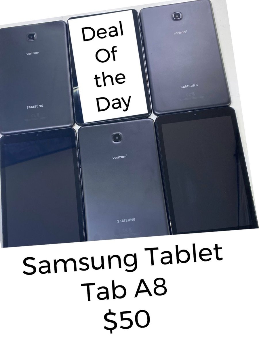 IcWholesale's tweet image. Selling Samsung Galaxy Tab A8 Used (B-Grade) from #Bronx. Click the link to  Order Now: icwholesale.com/ipads-tablets/…

Call Us: +17186844848/ +13472821849

#TabA8 #usedtab #tablets #usedtablets #galaxytab #galaxytaba8 #tab #NewYork #NYC #NY #Bronxny #android #androidtab #icwholesale