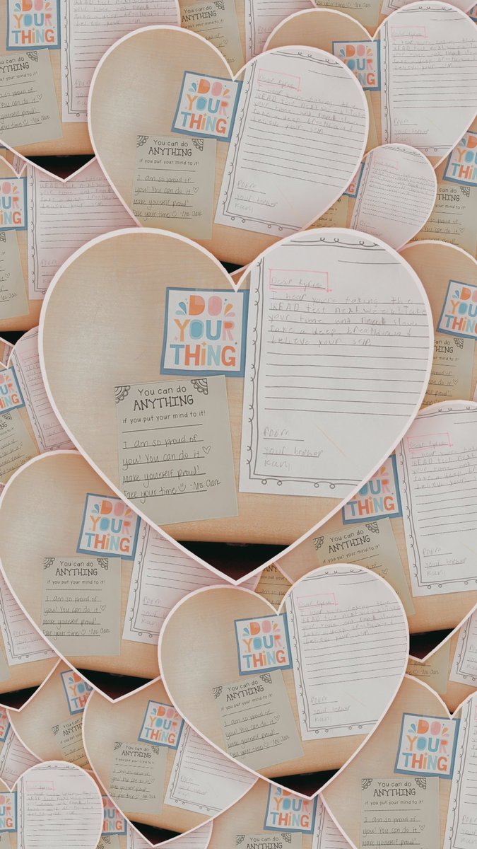 CISJalaina's tweet image. Today started the first day of testing @DELCBlue for our amazing 3rd graders. I found these notes of encouragement laying on their desks this morning. The first one is an older brother encouraging his 3rd grade brother and the other one is from a dad to his sweet daughter.