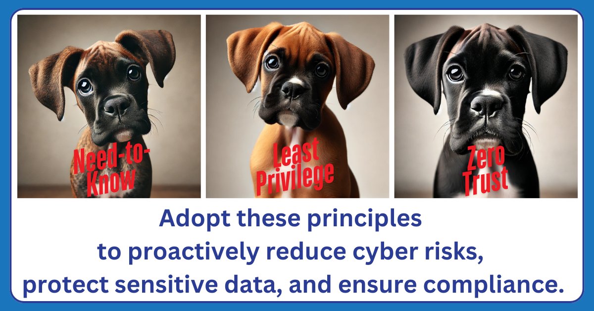 𝐖𝐡𝐨 𝐫𝐞𝐚𝐥𝐥𝐲 𝐡𝐚𝐬 𝐚𝐜𝐜𝐞𝐬𝐬 𝐭𝐨 𝐲𝐨𝐮𝐫 𝐬𝐞𝐧𝐬𝐢𝐭𝐢𝐯𝐞 𝐝𝐚𝐭𝐚—𝐚𝐧𝐝 𝐬𝐡𝐨𝐮𝐥𝐝 𝐭𝐡𝐞𝐲?

Cyber threats aren’t always external. Insider risks, excessive permissions, &amp; accidental exposures can be just as damaging.

That’s why Zero Trust, Least Privilege, &amp;