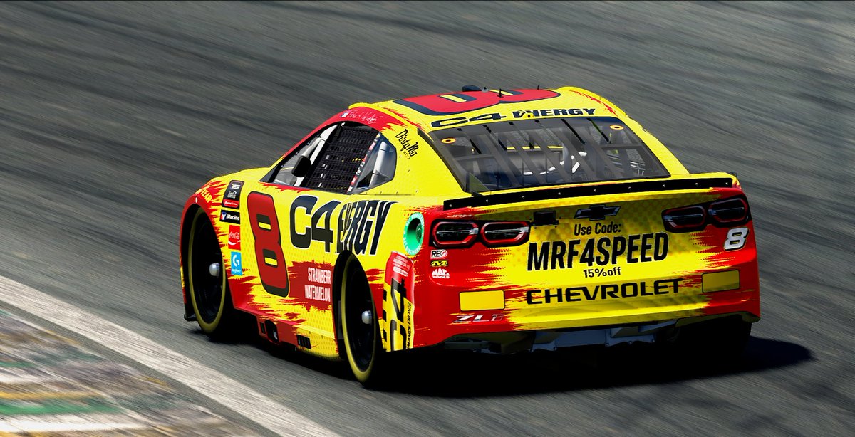 If I finish 24th or better tonight at Interlagos in #eNASCAR, I’m sending someone 24 cans of @C4Energy for free!

All you have to do is follow me, follow @C4Energy, follow <a href="/JRMotorsports/">JR Motorsports</a>, and retweet this post!

We might be a slightly outmatched but we’re still gonna give it our