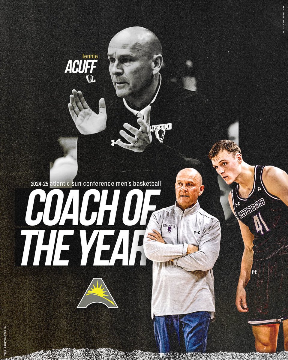 Led the way to the No. 1 seed 🫡

<a href="/LipscombMBB/">Lipscomb Men's Basketball</a> x #ASUNMBB