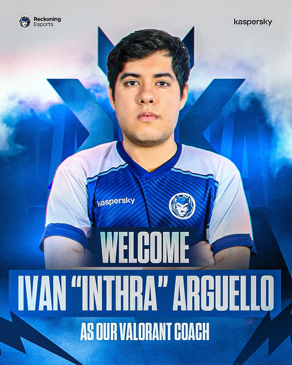 New Season. New Beginnings. New Goals.
We’re excited to welcome <a href="/InthraVAL/">Inthra</a> as our Head Coach for VCL SA 2025!
Hailing from Paraguay, he brings a fresh vision and leadership to the team. Let’s get to work! 💪🔥
#Kaspersky #UnleashTheReckoning